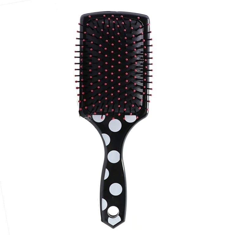 Girl Polka Dot Air Bag Massage Hair Comb