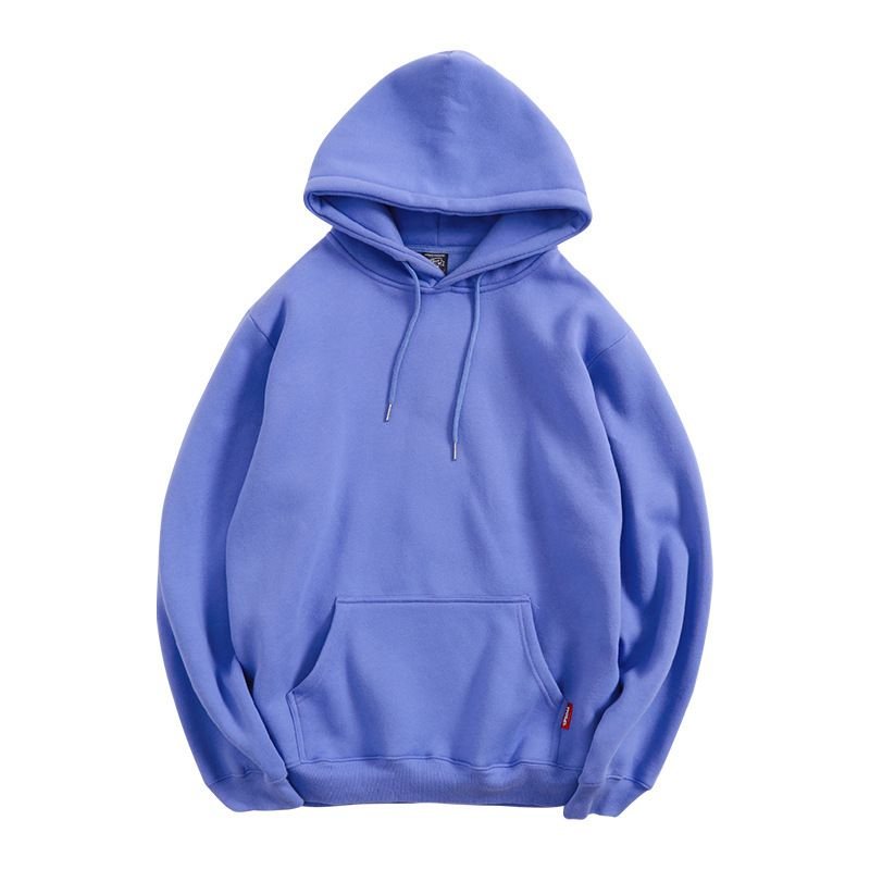 Candy Color Loose Solid Color Men Women Unisex Hoodie Custom